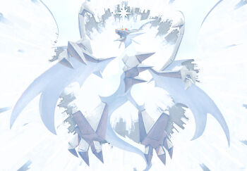 alternate_color clawed_wings claws commentary commentary_request crystal dragon ewokakukaede full_body gem gen_7_pokemon head_wings highres illumination legendary_pokemon multicolored_eyes multiple_wings necrozma necrozma_(ultra) nintendo no_humans open_mouth pokemon pokemon_(creature) pokemon_focus sharp_teeth shiny_pokemon solo spikes star_(symbol) sunburst tail teeth wings