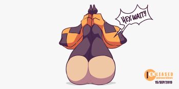 1girl ;o animated animated_gif anus aqua_hair aqua_lips ass bare_shoulders blush breasts cerebella_(skullgirls) dark_skin diives eyeshadow female_ejaculation folded gem_(symbol) huge_ass legs_up lipstick living_clothes makeup medium_breasts nail_polish nipples nude one_eye_closed open_mouth pussy short_hair simple_background skindentation skull skullgirls spread_legs thick_thighs thighhighs thighs trembling uncensored veins veiny_hands vice-versa_(skullgirls) wide_hips