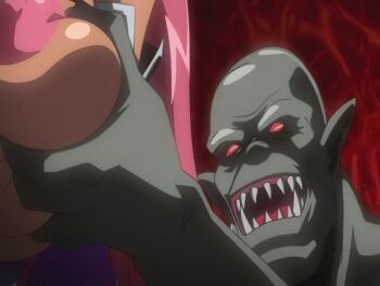 animated animated_gif breasts doggystyle grabbing_another&#039;s_breast groping ingrid_(taimanin_asagi) monster nipples orc sex sex_from_behind taimanin_(series) taimanin_asagi