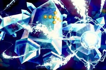 commentary_request energy_ball gen_3_pokemon ice legendary_pokemon nintendo no_humans pokemon pokemon_(creature) pokemon_focus regice solo user_wsth3742