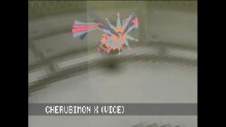 3d angel animated audible_music cherubimon cherubimon_(vice) cherubimon_(vice)_x-antibody cherubimon_(virtue) cherubimon_(virtue)_x-antibody corruption digimon digimon_(creature) fallen_angel holy_ring horns long_ears orb sound video