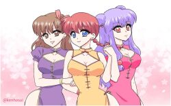 Rule 34 | 3girls, kuonji ukyou, ladys, multiple girls, ranma-chan, ranma 1/2, shampoo (ranma 1/2)
