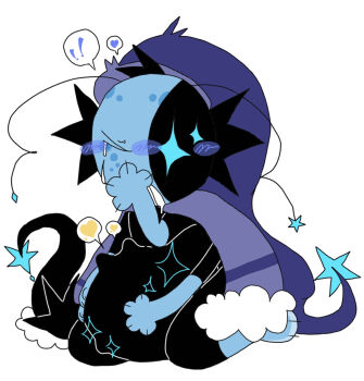 ! astro_(dandy&#039;s_world) bad_anatomy bad_hands blush dandy&#039;s_world drooling mouth_drool non-web_source roblox tail vore