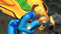 1boy 20s 2girls 3d :&gt;= akumasfm animated arched_back ass assertive_female blonde_hair blue_bodysuit blue_tunic blurry blurry_background bodysuit cheating_(relationship) closed_eyes clueless depth_of_field dutch_angle embroidery femdom forced forced_kiss gunship hetero highres hug kiss leaf link long_hair long_sleeves looping_animation metroid multiple_girls nature nintendo outdoors pointy_ears ponytail princess_zelda samus_aran short_hair sidelocks size_difference skin_tight source_filmmaker_(medium) spaceship standing struggling tall_female the_legend_of_zelda the_legend_of_zelda:_breath_of_the_wild tree tunic undershirt video white_tunic zero_suit