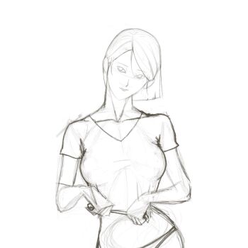 boob_physics bouncing bouncing_breasts breasts exhibitionism highres nipple_slip nipples no_bra public_indecency shameless_girl