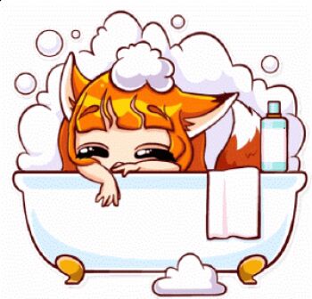 alice animated animated_gif fox lowres sticker telegram