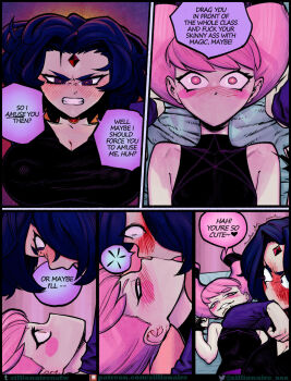 dc_comics highres portal_object portal_sex teen_titans teen_titans_(beast_boy) teen_titans_(jinx) teen_titans_(raven)