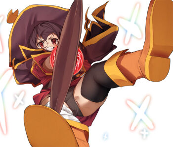 Rule 34 | 1girl, kono subarashii sekai ni shukufuku wo!, megumin, panties, underwear