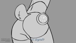 1boy anal animal_ears animal_penis animated anus ass audible_speech closed_eyes closed_mouth cum cum_in_ass cum_on_ass cum_on_body dildo doggystyle ejaculation english_audio furry furry_male highres looking_back male_focus monochrome open_mouth original penis precum precum_string rabbit_ears rabbit_tail running scratchedex sex sex_from_behind sex_toy sky solo solo_focus sound sound_effects spread_anus spread_legs sun tagme tongue trembling uncensored video yaoi