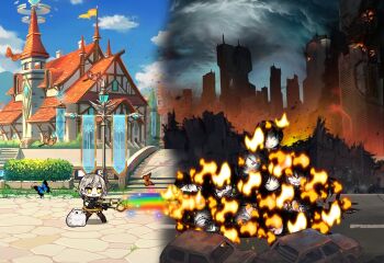 Rule 34 | 6+girls, agent (girls' frontline), alchemist (girls' frontline), architect (girls' frontline), beak (girls' frontline), bird, black hair, bug, burning, burning building, bush, butterfly, car, car crash, character request, chibi, city, cityscape, commentary request, destroyer (girls' frontline), dreamer (girls' frontline), executioner (girls' frontline), fire, flamethrower, gager (girls' frontline), girls' frontline, grey sky, hamster, holding flamethrower, holding weapon, hunter (girls' frontline), insect, intruder (girls' frontline), judge (girls' frontline), motor vehicle, multiple girls, ouroboros (girls' frontline), polar opposites, rainbow, road, ruins, sangvis ferri, scarecrow (girls' frontline), sky, sparkling eyes, team fortress 2, the mad mimic, vector (girls' frontline), weapon, white hair, wreckage