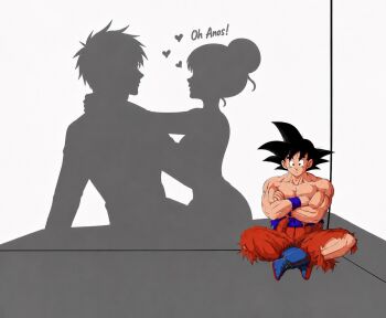 anos_voldigoad cheating_(relationship) chi-chi_(dragon_ball) dragon_ball dragon_ball_super dragonball_z maou_gakuin_no_futekigousha moaning netorare non-web_source shadow son_goku torn_clothes