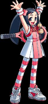 Rule 34 | 1girl, ball, capcom, edaki shin'ya, female focus, full body, justice gakuen, karuizawa momo, lowres, moero! justice gakuen, official art, pantyhose, racket, shoes, sneakers, solo, standing, striped clothes, striped pantyhose, striped thighhighs, tennis, tennis ball, tennis racket, thighhighs, transparent background, twintails