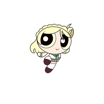 Rule 34 | 1girl, blonde hair, braid, brown shoes, chibi, chibi only, closed mouth, full body, game asset, green neckerchief, grey sailor collar, grey skirt, hair rings, long hair, long sleeves, looking to the side, love live!, love live! school idol festival, love live! sunshine!!, miniskirt, neckerchief, official art, ohara mari, parody, pleated skirt, powerpuff girls, powerpuff girls (style), sailor collar, sailor shirt, school uniform, shirt, shoes, sideways glance, simple background, single hair ring, skirt, smile, solo, style parody, tachi-e, thighhighs, third-party source, transparent background, uranohoshi school uniform, white shirt, white thighhighs, winter uniform, yellow eyes