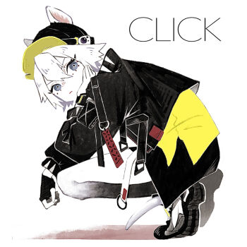 1girl animal_ears arknights baseball_cap black_gloves black_hat black_jacket black_shoes click_(arknights) closed_mouth commentary_request ears_through_headwear fingerless_gloves full_body gloves hair_between_eyes hand_on_own_cheek hand_on_own_face hat head_rest highres jacket long_sleeves looking_at_viewer mouse_ears mouse_girl mouse_tail mugioec open_clothes open_jacket partially_fingerless_gloves shoes short_hair shorts simple_background single_glove sneakers socks solo squatting tail white_background white_hair