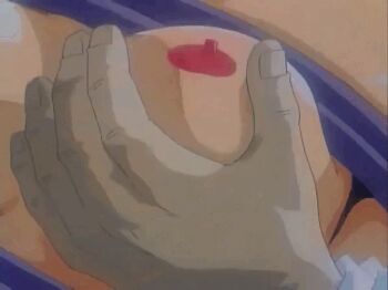 1990s_(style) angel_of_darkness animated animated_gif anzai_midori bdsm bondage bound bound_arms breasts double_penetration gag grabbing_another's_breast groping injuu_kyoushi large_breasts lowres medium_breasts monster multiple_penetration nipples professor rape retro_artstyle screencap teacher tentacles underwear vaginal