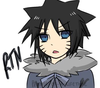 1boy black_hair blue_eyes male_focus naruto:_road_to_ninja naruto_(series) naruto_shippuuden uzumaki_menma uzumaki_naruto