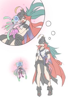 Rule 34 | bancholilimon, digimon, jellyfish, jellyfish girl, jellymon, monster girl, tentacle hair, tentacles