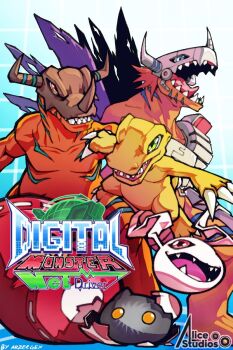 Rule 34 | agumon, botamon, cyborg, digimon, digimon (creature), evolutionary line, green eyes, greymon, koromon, metalgreymon, sandbag, sharp teeth, teeth, wings