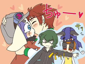 Rule 34 | appmon, digimon, digimon universe: appli monsters, hackmon (appmon), katsura hajime, katsura rei, offmon, ozora yujin, tagme