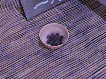 Rule 34 | 3d, alley, antinomy of common flowers, bow, coin, commentary request, cut-away, implied after sex, implied prostitution, implied sex, mikumikudance (medium), mp-7l, on ground, prostitution, touhou, yen