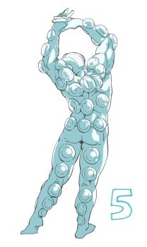 Rule 34 | 1boy, armor, artist request, full body, highres, kinnikuman, no humans, painman (kinnikuman), scar