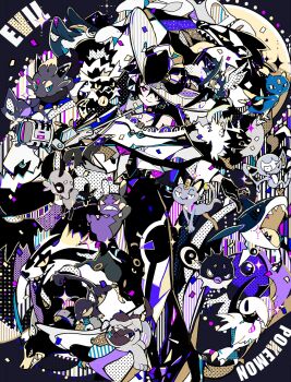 1girl absol alolan_form alolan_meowth alolan_rattata dark_miku_(project_voltage) darkrai galarian_form galarian_zigzagoon gen_2_pokemon gen_3_pokemon gen_4_pokemon gen_5_pokemon gen_7_pokemon gen_8_pokemon hat hatsune_miku highres hisuian_qwilfish honchkrow houndoom impidimp legendary_pokemon linoone maschiff morpeko morpeko_(hangry) murkrow mythical_pokemon n79oqc3yja6jlof nickit nintendo obstagoon parasol pokemon pokemon_(creature) poochyena project_voltage purrloin sharpedo sneasel umbrella umbreon vocaloid zorua