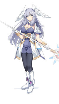 1girl full_body head_wings huanxiang_huifeng melia_antiqua simple_background white_background wings xenoblade_chronicles_(series) xenoblade_chronicles_3