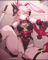 1girl 3boys animal_ears animated ass bare_shoulders blue_eyes blush bouncing_breasts bow breasts clothed_female_nude_male cum cum_in_mouth cum_in_pussy cum_on_body cum_on_breasts cum_on_upper_body defeat detached_collar detached_sleeves ear_piercing facial feet_out_of_frame fingerless_gloves fishnet_sleeves fishnets fox_mask gauntlets gloves gluteal_fold groin hair_between_eyes hair_bow hair_ornament hetero honkai_(series) honkai_impact_3rd katana leg_up looking_at_viewer lying male_masturbation mask masturbation medium_breasts midriff missionary moaning multicolored_eyes multiple_boys navel ninja nipples nude on_back open_mouth penis piercing pink_hair pov pov_crotch purple_eyes pussy pussy_juice rabbit_ears rape red_scarf scarf sex short_hair sleep_molestation sleeping solo_focus sound spread_legs sweat sword tagme teeth thigh_strap thighs tongue tongue_out torso_grab uncensored upper_teeth_only vaginal video waero waking_up weapon yae_kasumi yae_sakura