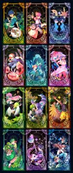 5girls 6+boys aaron_(pokemon) absurdres ahoge allister_(pokemon) arm_up ash_ketchum baseball_cap bird blue_eyes blue_hair bright_pupils brown_fur brown_hair claws closed_mouth collage commentary_request decidueye dogwood_(flower) drapion entei fangs florges flower fur-trimmed_jacket fur_trim gen_1_pokemon gen_2_pokemon gen_3_pokemon gen_4_pokemon gen_6_pokemon gen_7_pokemon gen_8_pokemon goat gogoat goldeen grass green_hair green_headwear hat hau_(pokemon) highres hooves hop_(pokemon) horizontal_pupils horns jacket kingler leaf legendary_pokemon liza_(pokemon) long_hair lunatone mane mask mermaid mermaid_misty_(pokemon) miltank molly_hale monster_girl multiple_boys multiple_girls nintendo old old_man one_eye_closed open_mouth pink_hair pink_skirt pokemon pokemon_(anime) pokemon_(classic_anime) pokemon_(creature) pokemon_3:_the_movie_-_spell_of_the_unown:_entei pokemon_hgss pokemon_oras pokemon_sm pokemon_sv pokemon_swsh pokemon_xy polteageist purple_flower purple_hair purple_tulip ramos_(pokemon) red_eyes scorpion seaking sheep short_hair shorts siblings sinistea skin_fangs skirt smile solrock tate_(pokemon) tulip tulip_(pokemon) twins udder v white_pupils whitney_(pokemon) wide_sleeves will_(pokemon) wings wool wooloo xatu yellow_eyes yellow_shorts yyy9696yyy zodiac