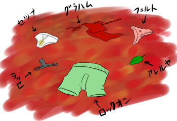 Rule 34 | allelujah haptism, boxers, clothes focus, feldt grace, graham aker, gundam, gundam 00, lasse aeon, leaf, leaf (plant), lingerie, lockon stratos, male underwear, mawashi, panties, parody, setsuna f. seiei, stain, thong, translated, underwear, wa ichirou