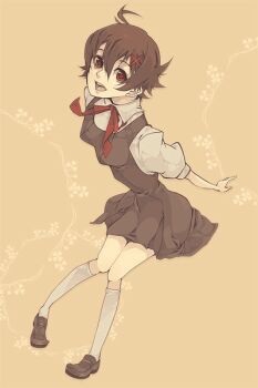 1990s_(style) 1girl bad_anatomy bad_id bad_pixiv_id female_focus kikoon koredemoka lass_(pokemon) lass_(pokemon_hgss) nintendo npc_trainer pokemon pokemon_gsc retro_artstyle ribbon skirt solo thighhighs