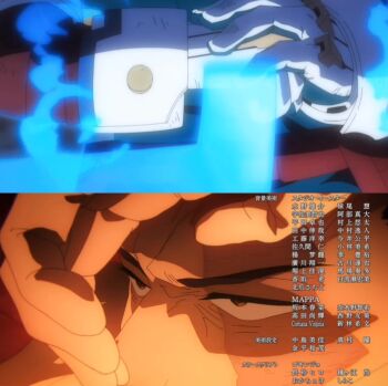 6+boys all_for_one_(boku_no_hero_academia) animated audible_music audible_speech bakugou_katsuki bare_shoulders black_eyes black_gloves black_hair blonde_hair blood blood_on_face blue_eyes blue_hair boku_no_hero_academia collared_shirt gloves green_eyes green_hair hair_bun heterochromia highres itadori_yuuji japanese_audio japanese_text jujutsu_kaisen long_hair long_sleeves mahito_(jujutsu_kaisen) medium_hair midoriya_izuku multiple_boys multiple_girls nude pink_hair pointy_hair purple_eyes red_eyes scar scar_on_face shigaraki_tomura shirt shirtless_male short_hair single_hair_bun sound stitched tagme third-party_edit tongue tongue_out toudou_aoi_(jujutsu_kaisen) video white_gloves white_hair