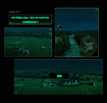 Rule 34 | commentary, cow, crossover, english text, forest, nature, no humans, no i'm not a human, omniscient reader's viewpoint, outdoors, parody, scenery, tree, vacation town