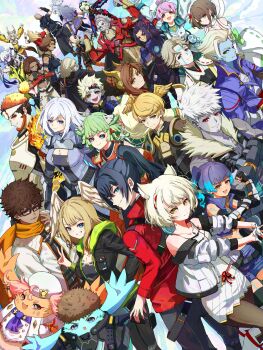 6+boys 6+girls alexandria_(xenoblade) animal_ears armor ashera_(xenoblade) beard cat_ears dark-skinned_female dark_skin ethel_(xenoblade) eunie_(xenoblade) everyone facial_hair fake_horns fiona_(xenoblade) ghondor_(xenoblade) gray_(xenoblade) head_wings highres horned_headwear horns ino_(xenoblade) isurd_(xenoblade) juniper_(xenoblade) lanz_(xenoblade) looking_at_viewer manana_(xenoblade) masha_(xenoblade) melia_antiqua milo_monzon mio_(xenoblade) miyabi_(xenoblade) monica_(xenoblade) multiple_boys multiple_girls nia_(xenoblade) noah_(xenoblade) rex_(xenoblade) riku_(xenoblade) scarf segiri_(xenoblade) sena_(xenoblade) shulk_(xenoblade) smile taion_(xenoblade) teach_(xenoblade) triton_(xenoblade) valdi_(xenoblade) wings xenoblade_chronicles_(series) xenoblade_chronicles_3 xenoblade_chronicles_3:_future_redeemed zeon_(xenoblade)