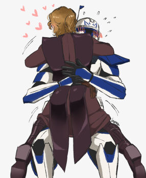 2boys anakin_skywalker boots clone_trooper clone_wars helmet multiple_boys rex_(star_wars) star_wars star_wars:_the_clone_wars_(2008_tv_series) tagme yaoi