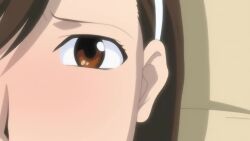 00s 1boy 1girl 2009 age_difference animated anime_screenshot bedroom blackmail blush brown_hair clothed_female_nude_male clothed_on_nude fellatio hairband indoors lowres mature_female mitsuka_ryouto musuko_no_tomodachi_ni_okasarete netorare nipples nude older_female_and_younger_male oral penis school_uniform serimiya_youko sound tagme video