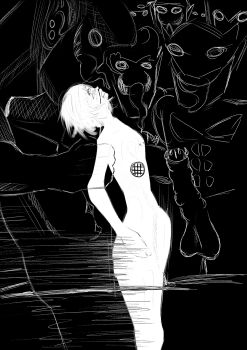 abs abuse anal anal_defloration anal_destruction bleeding blood blood_on_face branded bulge completely_nude creatures defloration defloration demon demons destroyed destruction dildo double_penetration forced forced_to_creampie gang_rape goblin grabbing_another&#039;s_arm grabbing_from_behind group_sex helpless highres horror_(theme) huge_penis hurt impregnation injury monster monstersketch multiple_others multiple_penetration nipple_piercing nosebleed nude penis piercing ragdoll rape rough_sex sex_toy short_hair sketch skinny slave spiked_dildo stomach_bulge torture virgin