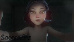 1boy 1girl 3d age_difference ahegao animated artist_name black_hair dark_room excited excited_for_sex flat_chest from_below girl_on_top hetero highres indoors loli looking_at_viewer nipples nude olivia_mann orange_eyes penis pov pov_crotch sex short_hair solo_focus sotetedes spread_legs tagme team_fortress_2 uncensored vaginal video