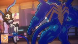 1boy 1girl acefish ahegao ahoge animated anus ass audible_speech bdsm black_hair blue_eyes blush bondage bouncing_breasts bound breasts consensual_tentacles cum cum_in_pussy cum_overflow cunnilingus english_audio fellatio heart heart-shaped_pupils hetero large_breasts large_penis long_tongue marvel marvel_rivals moaning monster nipples open_mouth oral peni_parker penis pussy rubyredva sex sharp_teeth smile sound symbol-shaped_pupils tagme teeth tentacle_sex tentacles tongue torn_clothes twintails vaginal venom_(marvel) video voice_actor