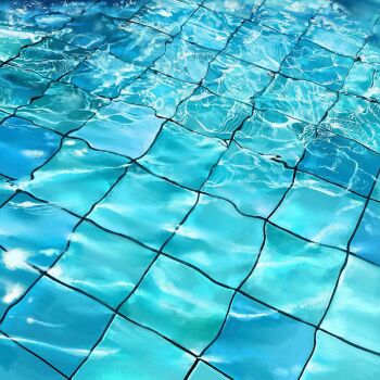 Rule 34 | commentary request, highres, no humans, original, pool, realistic, scenery, tile floor, tiles, water, yasuta kaii32i