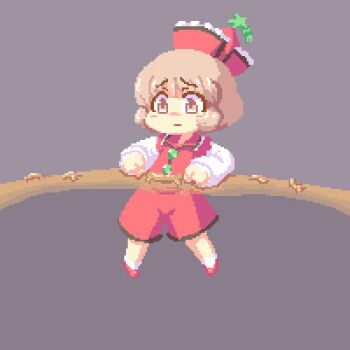 1girl ahegao anal anal_object_insertion animated animated_gif assisted_exposure blush bottomless breath brown_eyes brown_hair brush censored cleft_of_venus clitoral_stimulation clitoris close-up closed_eyes constricted_pupils crying dildo double_penetration drooling empty_eyes english_text female_ejaculation female_focus female_orgasm forced forced_orgasm full_body game_over grey_background half-closed_eyes hat jaggy_lines kankaku_shadan knees_together_feet_apart loli long_sleeves looking_up lowres lyrica_prismriver matching_hair/eyes multiple_penetration multiple_views object_insertion open_mouth orgasm pixel_art pozesuke pussy pussy_juice rape red_footwear red_hat red_shorts red_vest rolling_eyes rotating_brushes rubbing saliva sex_toy shirt shoes short_hair shorts simple_background socks spread_legs stuck tears tentacles text_focus tongue tongue_out touhou undressing vaginal vaginal_object_insertion vest white_shirt white_socks