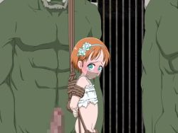 1girl 6+boys anal animated aqua_eyes arms_behind_back bare_shoulders barefoot bdsm beard blue_eyes blush bottomless bound bound_arms bound_legs censored clenched_hands closed_eyes clothed_female_nude_male clothed_sex colored_skin completely_nude crying crying_with_eyes_open cum cum_in_pussy cum_on_body cum_on_lower_body cum_overflow cumdrip double_penetration duct_tape dungeon empty_eyes eyebrows facial_hair facing_viewer feet flat_chest flower from_side full-face_blush full_body gag green_skin group_sex hair_flower hair_ornament hairband half-closed_eyes hand_on_another&#039;s_head improvised_gag loli male_pubic_hair mbby monster mosaic_censoring multiple_boys muscular nipples nude orange_hair orc penis prison_cell pubic_hair rape rope sex sex_from_behind short_hair size_difference sound suspension tagme tape tape_gag tears testicles tied_up toes torn_clothes torso_grab transparent vaginal veins video wide-eyed