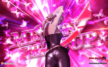 Rule 34 | 1girl, 3d, ass, blonde hair, breasts, devil may cry, devil may cry (series), devil may cry 4, large breasts, long hair, trish (devil may cry)