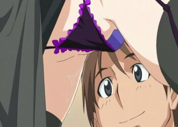 animated animated_gif aniyome_wa_ijippari dildo katsuragi_mai panties purple_panties pussy_juice sex_toy underwear vibrator