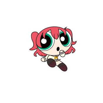 Rule 34 | 1girl, :o, black socks, bow, bowtie, brown shoes, chibi, chibi only, full body, game asset, green eyes, grey sailor collar, grey skirt, kurosawa ruby, long sleeves, love live!, love live! school idol festival, love live! sunshine!!, miniskirt, official art, parody, pleated skirt, powerpuff girls, powerpuff girls (style), red hair, sailor collar, sailor shirt, school uniform, shirt, shoes, simple background, skirt, socks, solo, style parody, tachi-e, third-party source, transparent background, two side up, uranohoshi school uniform, white shirt, winter uniform, yellow bow, yellow bowtie