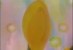 1990s_(style) animated anime_screenshot audible_music blonde_hair cutie_honey_(character) cutie_honey_flash flower intro music petals red_hair retro_artstyle sound tagme temple video