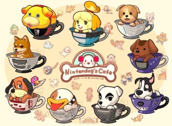1girl 2024 6+others animal animal_crossing baby_animal barkle bernard_(kirby) blush_stickers boney booker_(animal_crossing) box_boxer brown_dog chain_chomp character_request chibi-robo! collar copper_(animal_crossing) copyright_request crossover cup digby_(animal_crossing) dog dog_(duck_hunt) dog_boy dog_girl dog_ninja dribble_(warioware) duck_(duck_hunt) duck_hunt freshly-picked_tingle&#039;s_rosy_rupeeland game_boy game_console gamecube handheld_game_console isabelle_(animal_crossing) k.k._slider_(animal_crossing) kid_icarus kirby_(series) looking_back luigi&#039;s_mansion mario_(series) mother_(series) mug multiple_crossover multiple_dogs multiple_others nintendo nintendo_3ds nintendo_64 nintendo_ds nintendo_switch nintendogs oatchi_(pikmin) pikmin_(series) pikmin_4 poochy_(yoshi&#039;s_island) puppy rhythm_tengoku serena_(animal_crossing) snout spiked_collar spikes star_fox super_famicom super_nintendo suruga_kanade tao_(chibi-robo!) the_legend_of_zelda tongue tongue_out undodog warioware white_dog wii wii_sports_resort yellow_dog