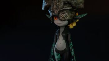 3d 3girls animated animated_gif bad_id bad_tumblr_id black_hair callie_(splatoon) clapping colored_sclera commentary_request crossover detached_collar dress earrings food food_on_head grin helmet huge_filesize inkling jewelry long_hair marie_(splatoon) midna mole mole_under_eye multiple_girls nintendo object_on_head orange_hair pantyhose pointy_ears red_eyes redmoa short_hair smile source_filmmaker_(medium) splatoon_(series) splatoon_1 tentacle_hair the_legend_of_zelda the_legend_of_zelda:_twilight_princess yellow_sclera