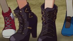 1boy 2girls animated anime_screenshot anus bag black_hair black_shoes blue_shoes blue_sky blush bow breasts bush cellphone censored choker cloud cloudy_sky collarbone cum cum_in_mouth cum_in_pussy cum_on_body cum_on_hair cum_on_upper_body cumdrip day defloration dirt ejaculation english_text exhibitionism facial fellatio grey_thighhighs hair_between_eyes hair_bow handbrake_(medium) heart heart-shaped_pupils hetero high_heels kodomo_doushi legs_up loli long_hair moaning mosaic_censoring multiple_girls navel nipples nude on_ground open_mouth oral orange_eyes outdoors penis penis_grab phone piledriver_(sex) pink_bow pink_choker pink_eyes plant ponytail public_indecency purple_eyes pussy queen_bee_(animation_studio) recording red_hair red_shoes school scrunchie sex sexual_coaching shoes short_hair short_ponytail shota shounen_ga_otona_ni_natta_natsu sky small_breasts smartphone socks sound spread_legs spread_pussy squatting standing standing_sex subtitled sweat symbol-shaped_pupils tan tanline tears thighhighs third-party_edit third-party_source tongue tongue_out tree upside-down v vaginal video watching wide_hips wrist_scrunchie
