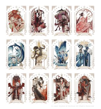 5girls 6+boys :o ada_mesmer ada_mesmer_(everlasting_night) aesop_carl aesop_carl_(exorcist) alva_lorenz alva_lorenz_(warden) animal animal_on_hand animal_on_shoulder argyle_clothes arm_guards ascot bandaged_leg bandages bat_wings beads belt_boots bicorne bird bird_boy bird_mask bird_on_shoulder bird_wings birdcage black_ascot black_bridal_gauntlets black_capelet black_coat black_collar black_dress black_eyes black_eyeshadow black_footwear black_gloves black_hair black_hat black_nails black_pants black_sclera black_shirt black_shorts black_socks black_veil black_vest blank_eyes blonde_hair blood blood_from_mouth blue_cape blue_eyes blue_gloves blue_jacket blue_scales blue_shirt blue_skin blue_wings boater_hat book book_on_head boots bow bowtie braid bridal_gauntlets brooch brother_and_sister brown_eyes brown_pants bug button_eyes buttons cage candle candlestand cape capelet carpet chandelier cherry_blossoms child christina_(identity_v) circlet claw_ring closed_eyes closed_mouth coat coffin coin collar colored_sclera colored_skin comb_over copyright_notice corsage covered_eyes covered_mouth cowboy_shot cracked_skin cross cross_earrings crossed_legs crow crown curtains dancing doll double-breasted dress dress_flower earrings emil_(identity_v) emil_(luminary)_(identity_v) empty_picture_frame expressionless eye_contact eyeshadow facial_mark falling_feathers falling_petals feather-trimmed_cape feather_trim feathers feet_out_of_frame fingerless_gloves fingernails fins fire fishnet_thighhighs fishnets flower flying_paper fold-over_boots folded_fan folding_fan from_side full_body fur-trimmed_cape fur_trim gem gloves grace_(identity_v) gradient_skin green_eyes grey_eyes grey_hair grey_jacket grey_skin grey_vest grin hair_beads hair_flower hair_ornament hair_over_shoulder hair_rings hair_slicked_back half-closed_eyes hand_fan hand_on_headwear hand_on_hilt hand_up hat head_fins high-low_skirt high_heels highres holding holding_doll holding_fan holding_gem holding_hands holding_polearm holding_staff holding_suitcase holding_sword holding_weapon hollow_eyes identity_v in_container in_jar insect jacket japanese_clothes jar jewelry joseph_desaulniers joseph_desaulniers_(bloody_sword) key keyring kimono knee_boots knee_up lace lace-trimmed_gloves lace-trimmed_legwear lace-up_boots lace_trim lantern lapels lattice legwear_garter letter liquid long_hair long_sleeves looking_at_animal looking_at_another looking_at_viewer looking_to_the_side looking_up low_ponytail makeup mary_janes mask medium_hair melting memory_(aging)_(identity_v) memory_(identity_v) mermaid michiko_(identity_v) mole_(animal) monocle monster_girl moth mouth_mask multicolored_skin multiple_boys multiple_girls mystical_high_collar naib_subedar naib_subedar_(eagle&#039;s_dance) necklace norton_campbell norton_campbell_(mr._mole) notched_lapels object_on_head ocean official_alternate_costume official_art on_one_knee orpheus_(duke_raven)_(identity_v) orpheus_(identity_v) pants paper parted_bangs parted_lips petals philippe_(fury)_(identity_v) philippe_(identity_v) picture_frame pillar pink_flower pink_kimono plant planted planted_sword planted_weapon pleated_dress polearm ponytail profile puffy_long_sleeves puffy_sleeves red_ascot red_cape red_capelet red_coat red_dress red_eyes red_flower red_footwear red_lips red_nails red_rose red_wings rose round_window seashell sharp_fingernails shell shell_necklace ship shirt shoes short_hair short_sleeves shorts siblings side_braid side_cape single_braid sitting sleeve_cuffs sleeveless sleeveless_dress smile socks solid_eyes staff stained_glass stairs standing stitches strapless strapless_dress suitcase sword tailcoat talons thighhighs thorns throne tiara tree trident two-sided_coat two-sided_fabric two-tone_gloves two-tone_skin unworn_jewelry unworn_necklace upside-down vampire veil very_long_fingernails vest vines waist_cape water watercraft wavy_hair wax weapon white_ascot white_background white_bow white_bowtie white_cape white_dress white_gloves white_hair white_jacket white_pants white_shirt wide_sleeves window wings wrist_flower zero_(jckz2334)